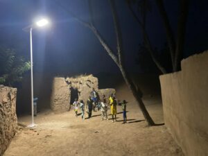 Strongwill, partnership and community engagement illuminate a village in Mali